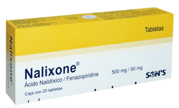 ACIDO NALIDIXICO  FENAZOPIRIDINA  NALIXONE