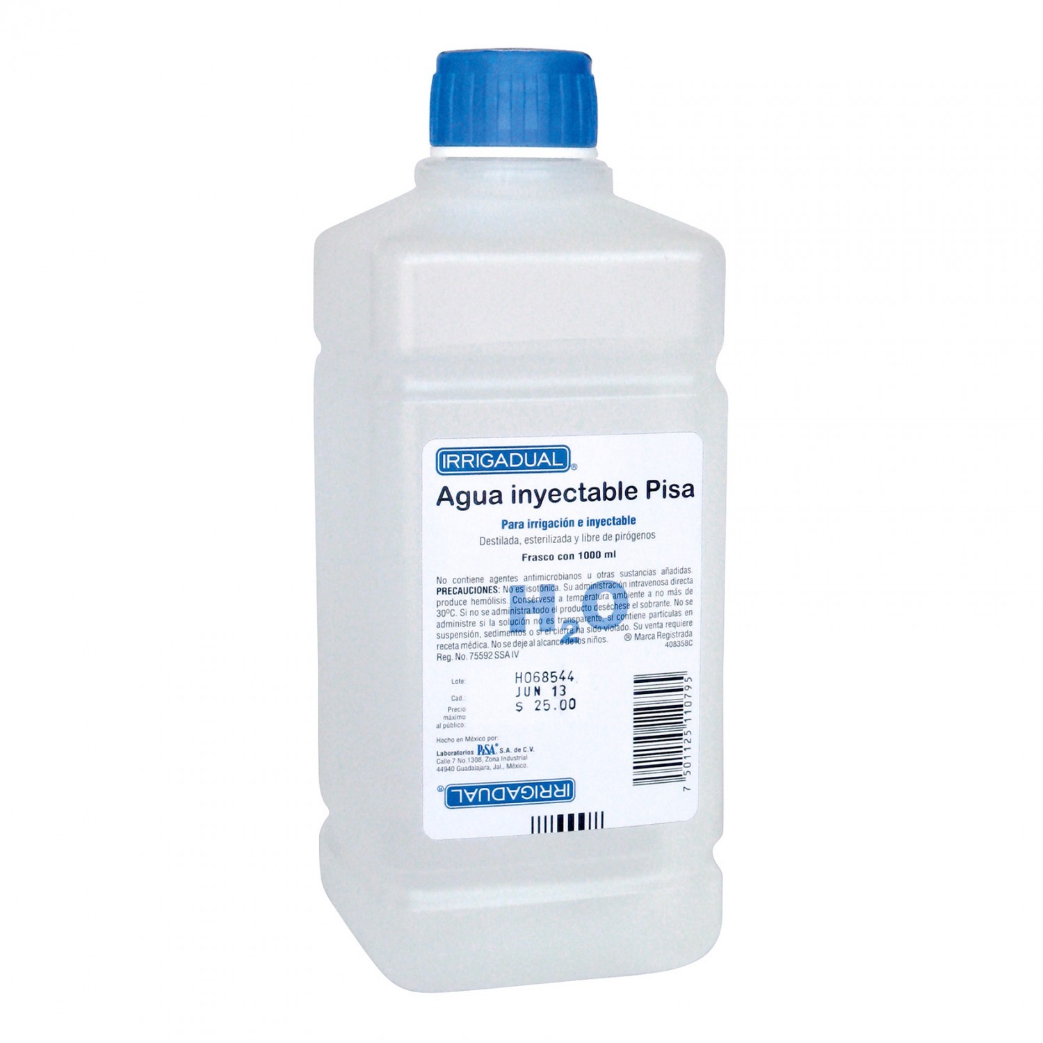 AGUA INYECTABLE 1000ML