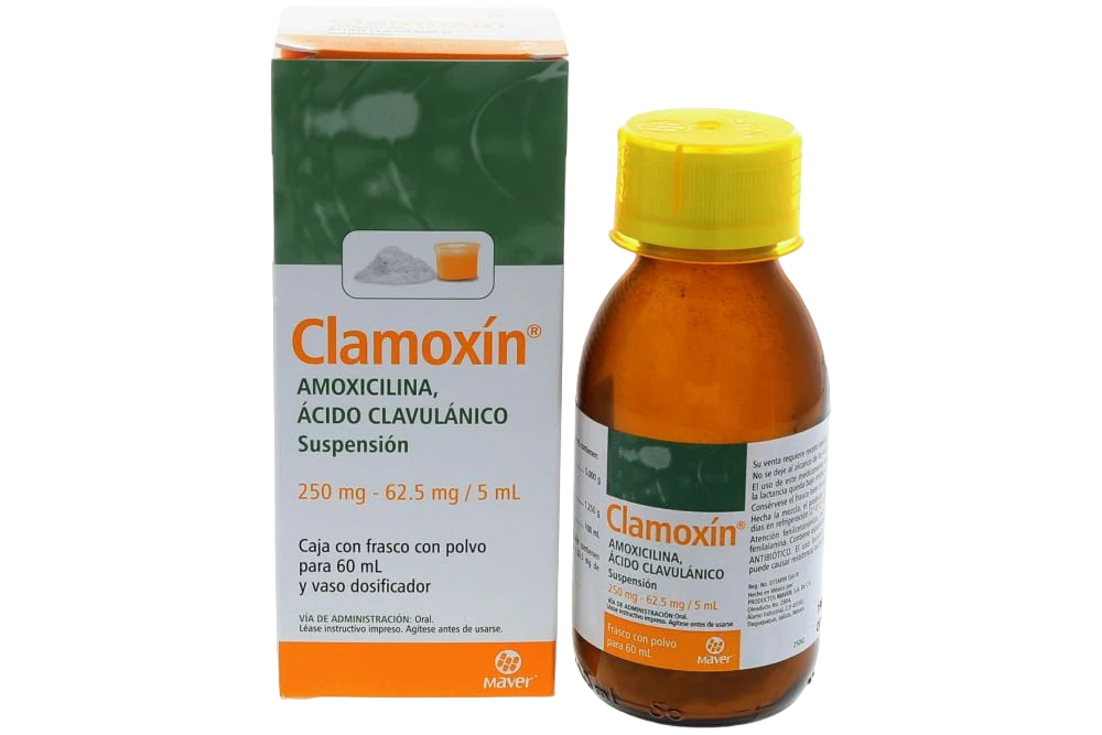 AMOXICILINA C/ CLAVULANICO 250MG SUSP