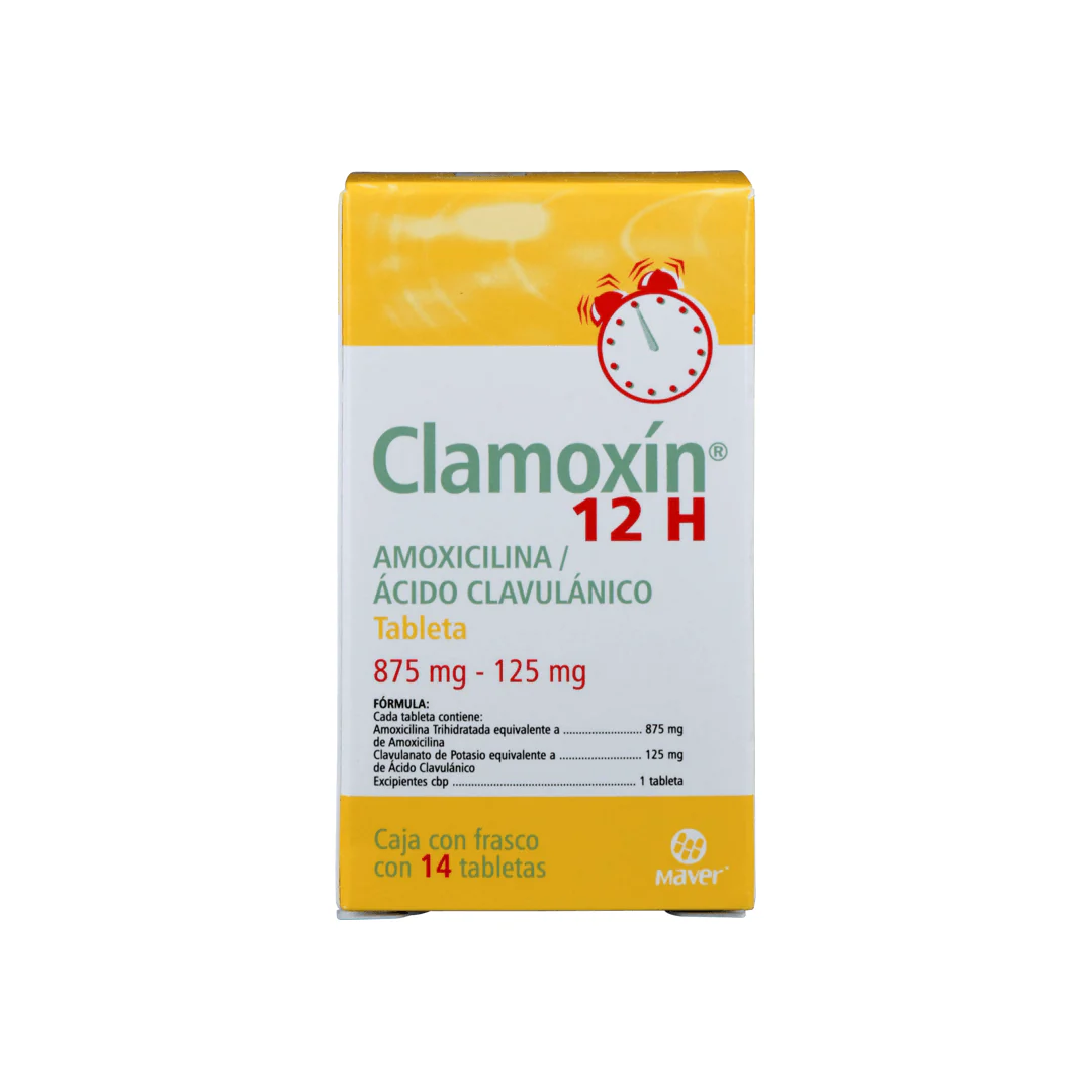 AMOXICILINA  C/CLAVULANICO 875MG TAB
